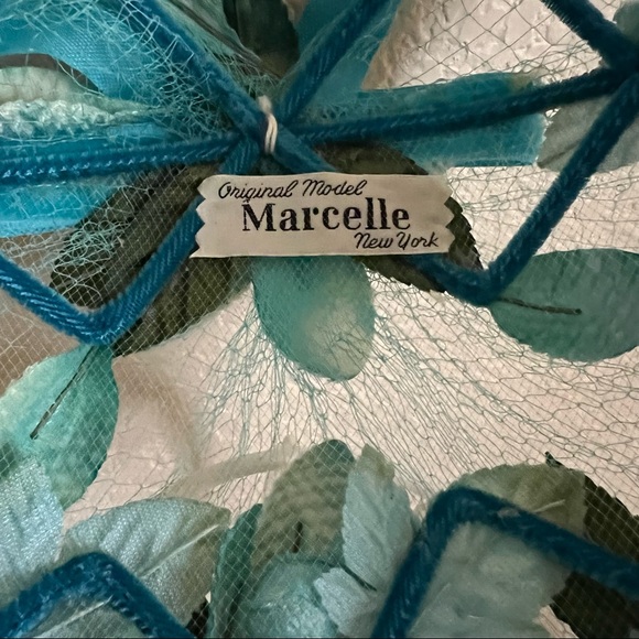 Vintage 1950’s Original Marcelle New York Veiled Half Hat main image 10